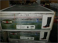 Proline men's rubber boots size 9