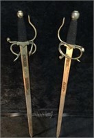 2 Vintage Colada Del CID Swords Made In Spain