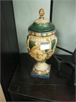 Decorative colorful urn