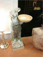 Decorative rabbit statue