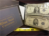 World Reserve $1 & $5 Silver Certificate Set