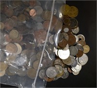 15 Pounds of Well Mixed Foreign Coins.