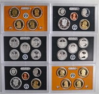 (2) 2011 United States Mint Silver Proof Set.