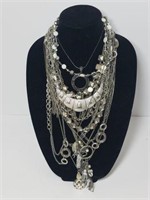 Very Nice Selection of Silver Toned Fashion