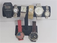 Variety of Wristwatches (lot of 8 )