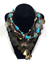 Assortments of Fashion Jewelry Necklaces