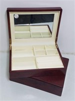 Wooden Jewelry Boxes (lot of 2)