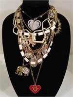 Variety of Costume Jewelry Necklaces