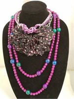 Selection of Purple Toned Costume Jewelry