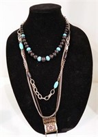 Assortment Of Costume Jewelry Necklaces