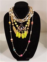 Selection of Costume Jewelry Necklaces
