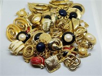 Selection of Unsigned Modern Clip Earrings