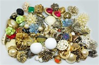 Selection of Unsigned Vintage Clip Earrings