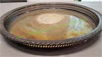 WM Rogers Silver-Plated Serving Tray