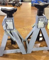 Three ton vehicle support stands