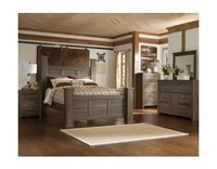 Ashley b251 Jurano King 5 pc Poster Bedroom Suite