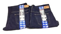 (2 Pairs) 36x30 Men’s Denim Jeans