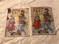 2 - 1899 McLoughlin & Sons Linen ABC Books