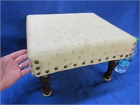 antique 1920's foot stool