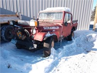 1981 Jeep CJ8 Scrambler with title for
