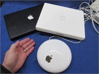 2 vintage apple computers & apple airport extreme