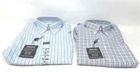 (2) Med Mens Kirkland Dress Shirts