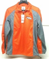 NFL Broncos 1/4 Zip Pullover Hoodie (sz-L)