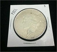 1922 Peace Silver Dollar