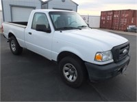 2007 FORD RANGER STANDARD CAB, 5-SPD TRANSMISSION,