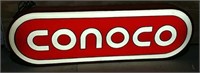 Lighted Conoco sign