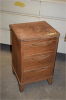 Antique Nightstand w/ Three Drawers