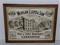 Morgan Lloyd & Son Wine & Spirit advertising