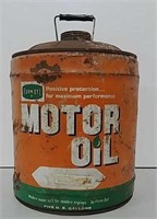 Farm-Oyl motor oil can