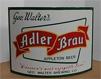 SSP Adler Brau Appleton beer curved sign