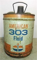 American 303 Fluid oil can