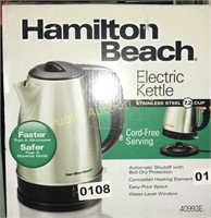 HAMILTON BEACH ELECTRIC KETTLE