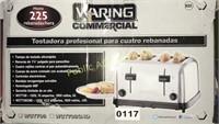 WARING $174 RETAIL COMMERCIAL TOASTER