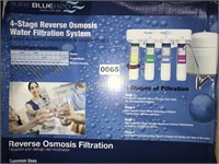 PURE BLUE $357 RETAIL REVERSE OSMOSIS SYSTEM