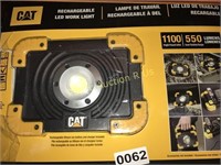 CAT RECHARGEABLE LED WORK LIGHT