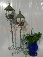 Decorative Metal Candle Stands & more