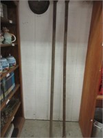 Antique Bed Rails -Tapered Pin Ends