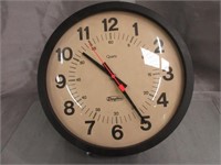 12" Dayton  Shop Clock -Running