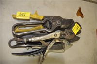 ALLEN WRENCHES AND VICE GRIPS AND CUTTERS