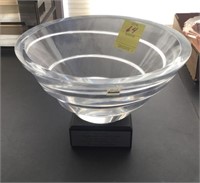 MILLER ROGASKA CRYSTAL BOWL, MADE BY