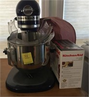 KITCHEN AID HEAVY DUTY MIXER WITH FOOD GRINDER