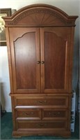 TV CABINET/ARMOIRE, 34" X 24" X74"