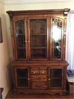 CHINA CABINET 54" X 20" X 79"