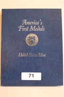 1973 U.S. Mint America's First Medals