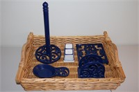 Cast iron kitchen items