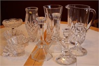 Leaded crystal & pattern glassware